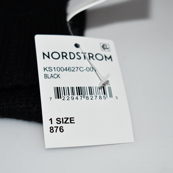 Kate Spade Bow Accent Beanie & Scarf Set in Black # ks1004627C NWT - Picture 3 of 5